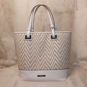 Dune Large Tan Tote Handbag Authentic RARE